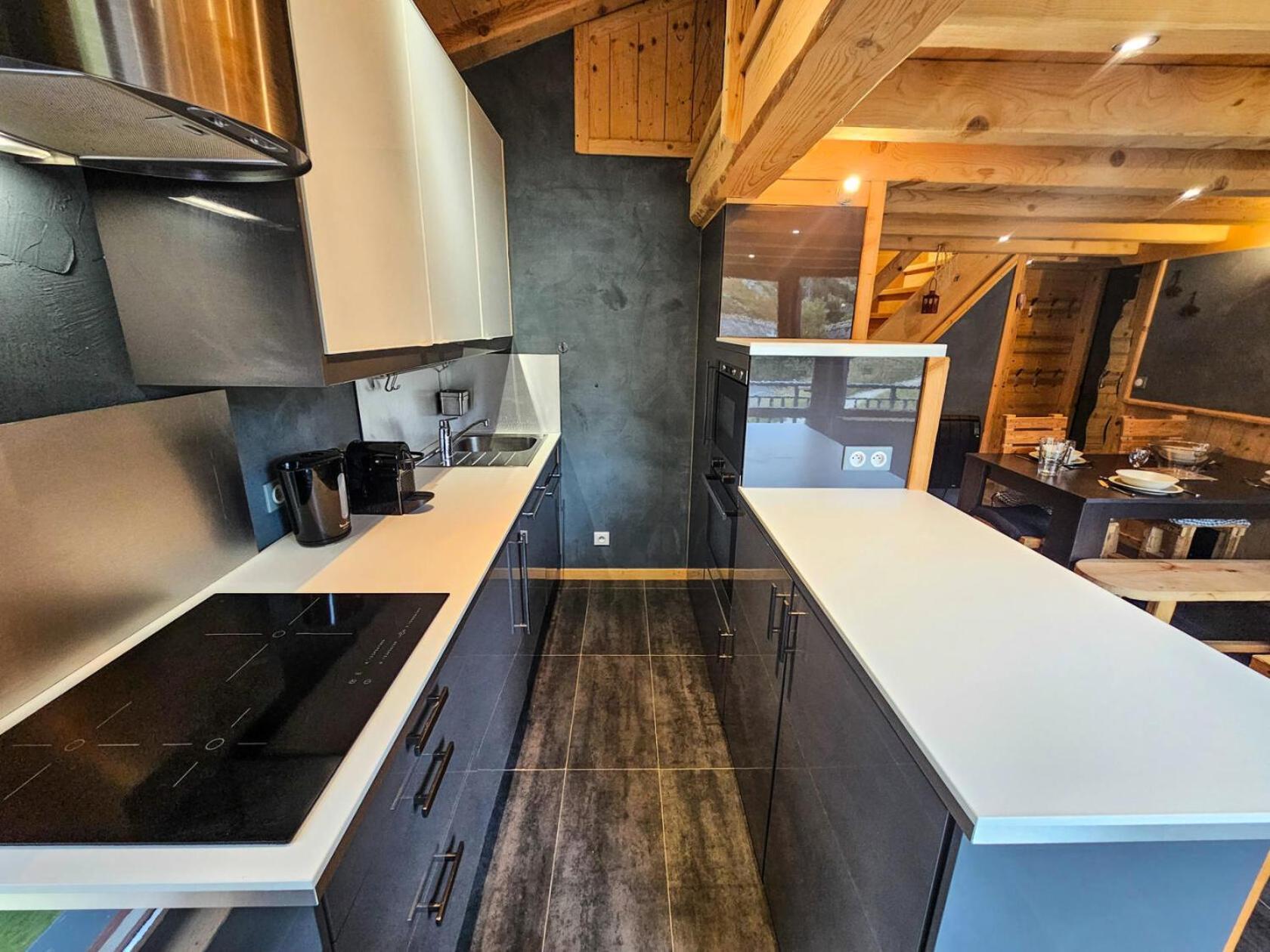 Residence Campanules - Ski Aux Pieds, Appartement Tout En Bois Au Coeur Des Menuires Mae-9071 Saint-Martin-de-Belleville Buitenkant foto